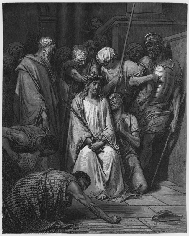 La Biblia de Gustave Doré: La corona de espinas de Gustave Dore