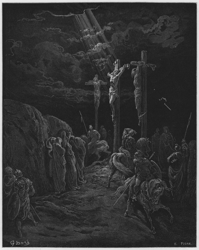 La Biblia de Gustave Doré: La muerte de Cristo de Gustave Dore