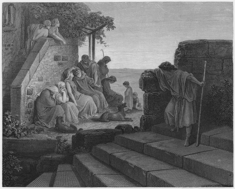 La Biblia de Gustave Doré: El regreso del hijo pródigo de Gustave Dore