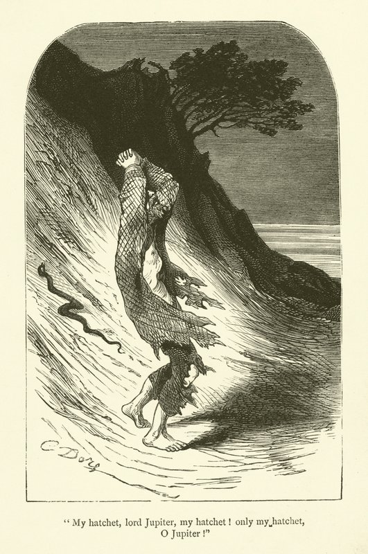 Ilustración para las obras de Rabelais de Gustave after Dore