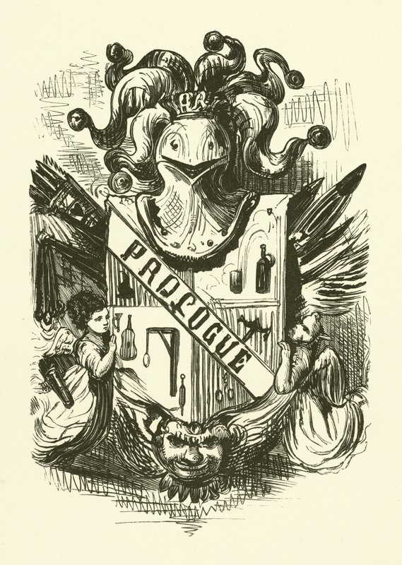 Ilustración para las obras de Rabelais de Gustave after Dore