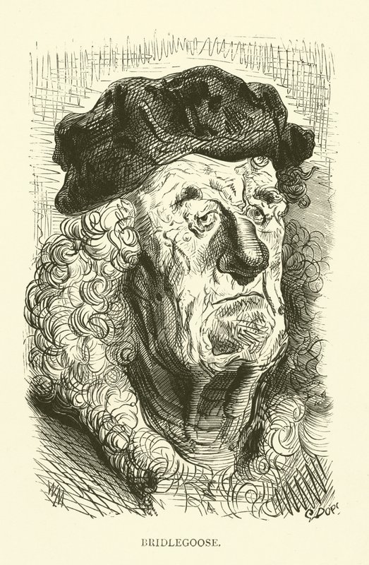 Ilustración para las obras de Rabelais de Gustave after Dore