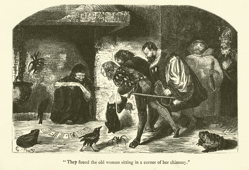 Ilustración para las obras de Rabelais de Gustave after Dore