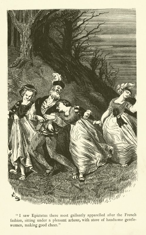 Ilustración para las obras de Rabelais de Gustave after Dore