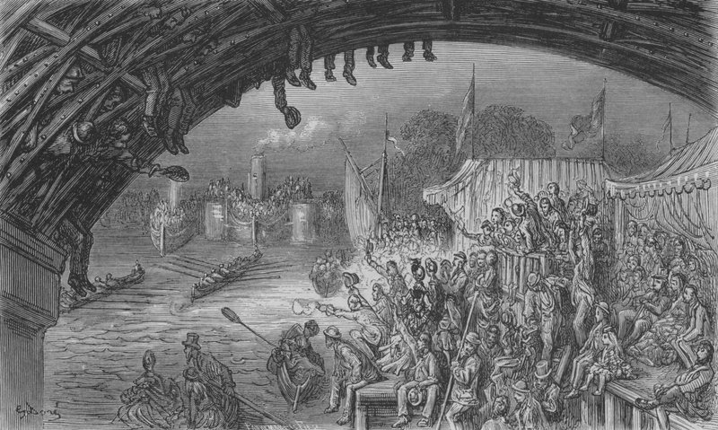 La Llegada de Gustave after Dore