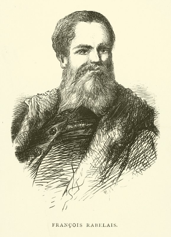 Retrato de François Rabelais de Gustave after Dore