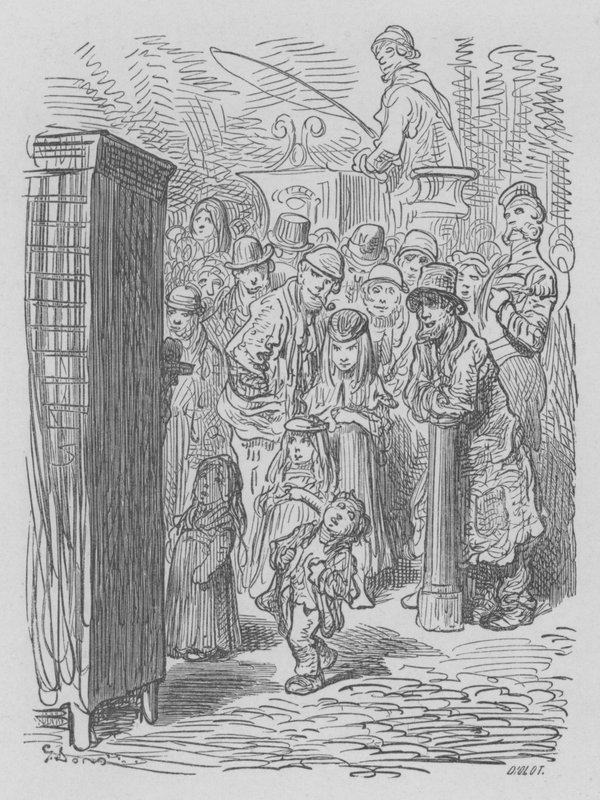Punch y Judy, Teatro Ambulante de Gustave after Dore