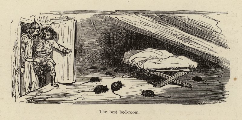 El mejor dormitorio de Gustave after Dore