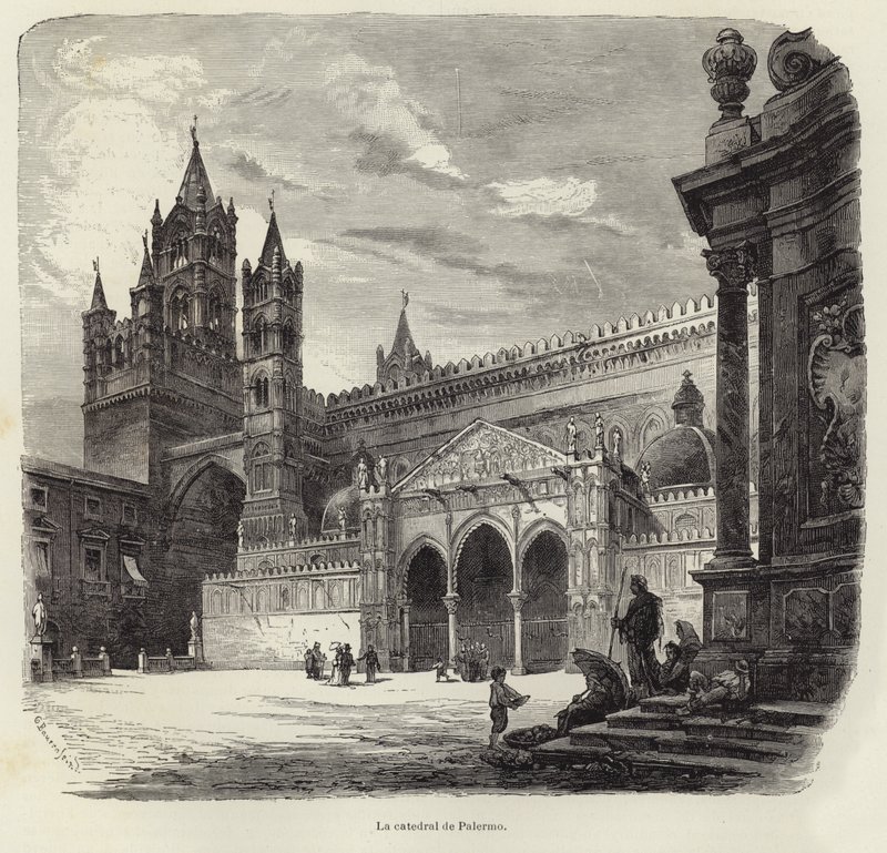La catedral de Palermo de Gustave Bauernfeind