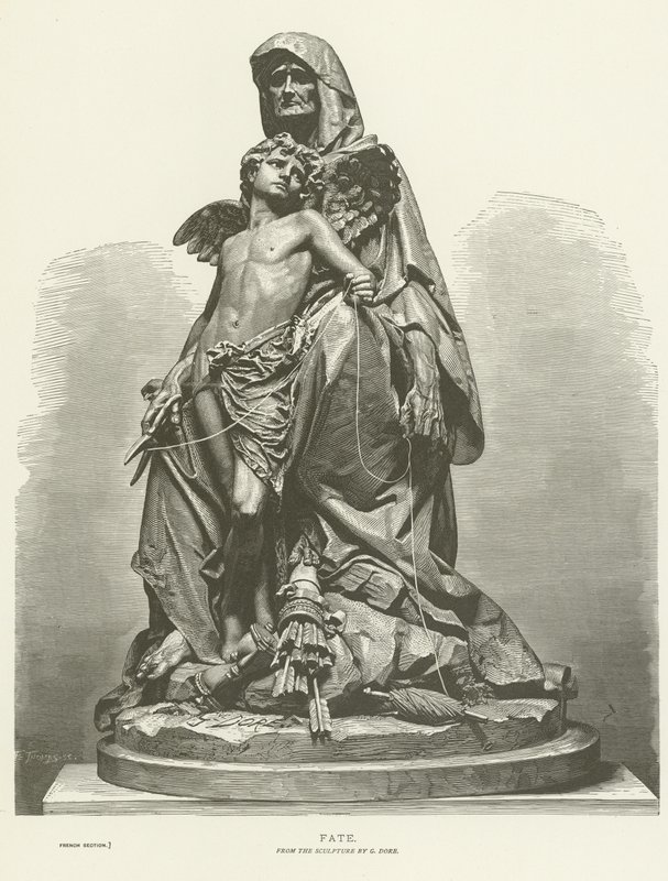 Alegoría del destino de Gustave Dore