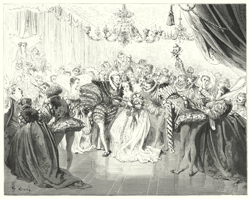 Cenicienta (grabado) de Gustave Dore