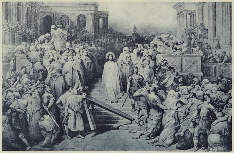 Cristo dejando el Pretorio de Gustave Dore