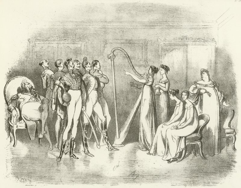 Corinna o Encantos vocales 1810 de Gustave Dore