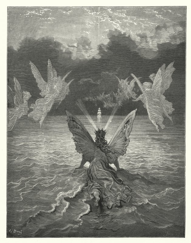 Ilustración de Gustave Dore para Rime of the Ancient Mariner de Coleridge (grabado) de Gustave Dore