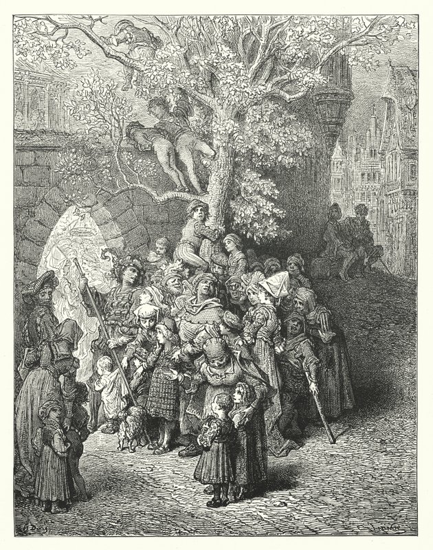 Ilustración de Gustave Dore para Rime of the Ancient Mariner de Coleridge (grabado) de Gustave Dore