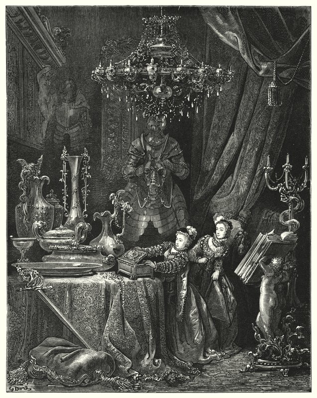 La Barba Azul de Gustave Dore