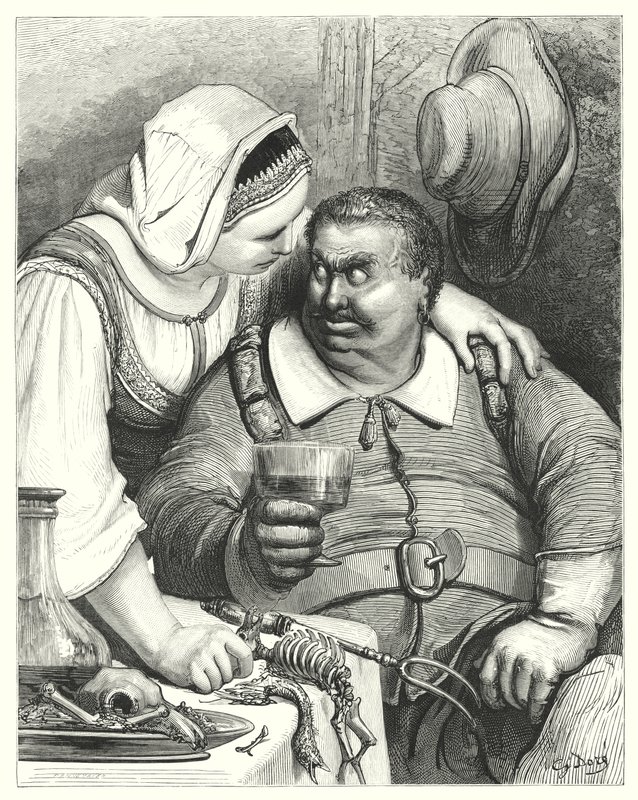 Le Petit Poucet de Gustave Dore