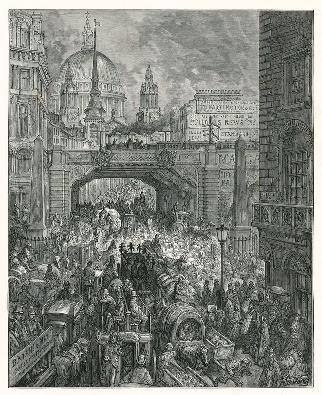 Ludgate Hill de Gustave Dore