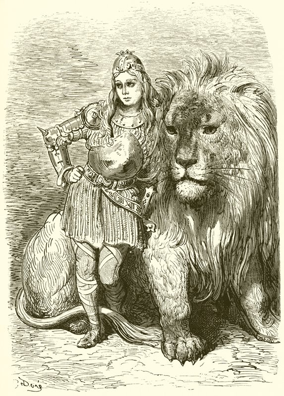Mitaine y Oghris de Gustave Dore