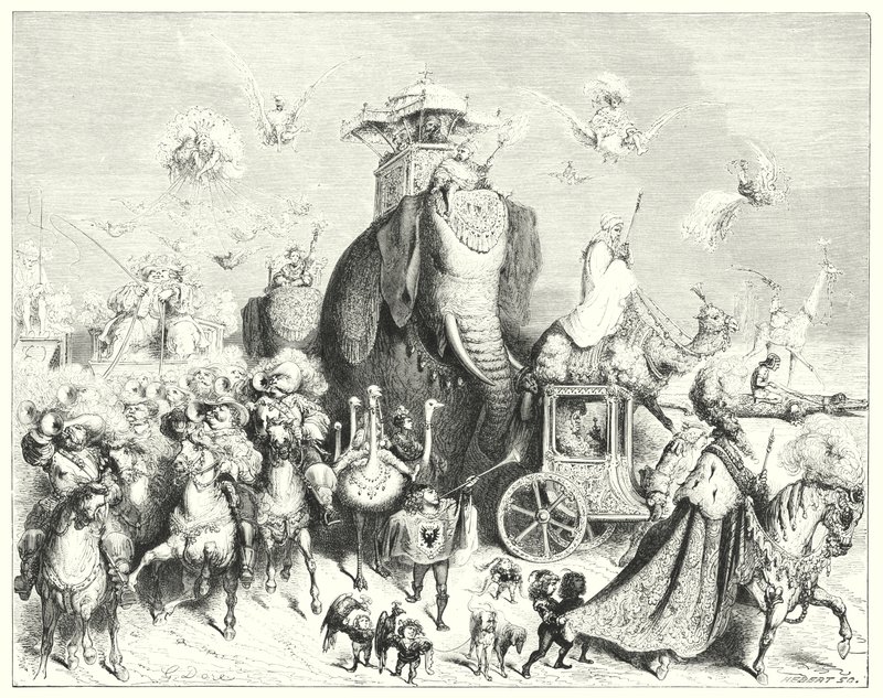 Piel de Asno de Gustave Dore