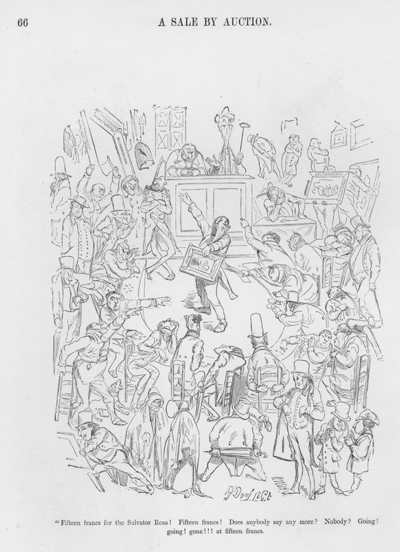 Bocetos humorísticos y grotescos de Gustave Doré de Gustave Dore