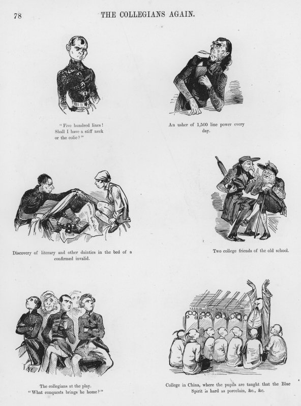 Bocetos humorísticos y grotescos de Gustave Doré de Gustave Dore