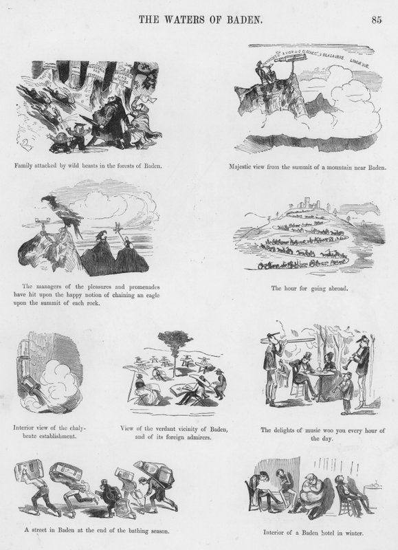 Bocetos humorísticos y grotescos de Gustave Doré de Gustave Dore