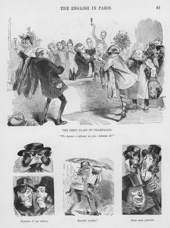 Bocetos humorísticos y grotescos de Gustave Doré de Gustave Dore
