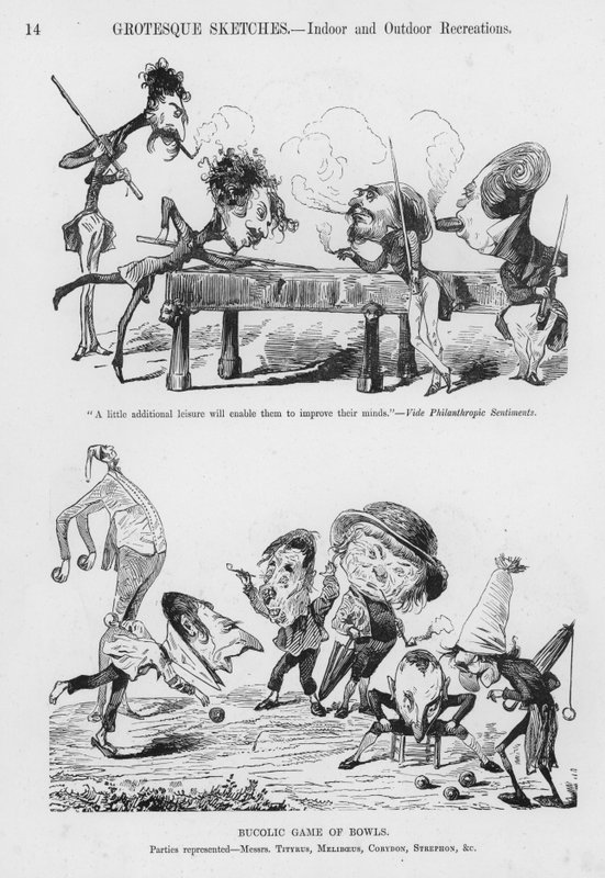 Bocetos Humorísticos y Grotescos por Gustave Doré de Gustave Dore