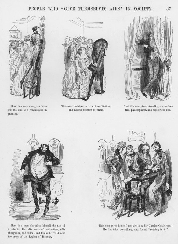 Bocetos humorísticos y grotescos por Gustave Doré de Gustave Dore