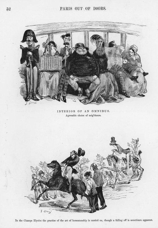 Bocetos humorísticos y grotescos por Gustave Doré de Gustave Dore