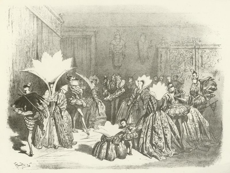 El Jig-A Ball en el reinado de Enrique III de Gustave Dore