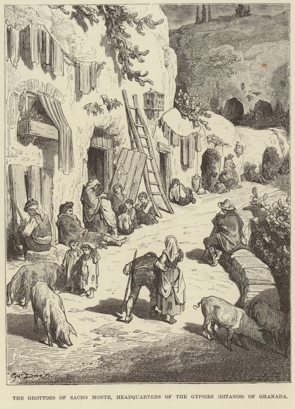 Las grutas de Sacro Monte de Gustave Dore