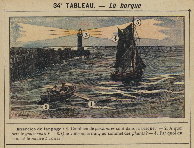La barca de Gustave Fraipont