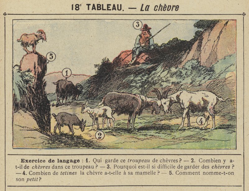 La cabra de Gustave Fraipont