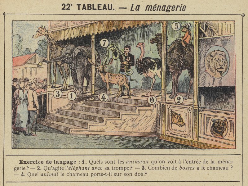 La menagerie de Gustave Fraipont