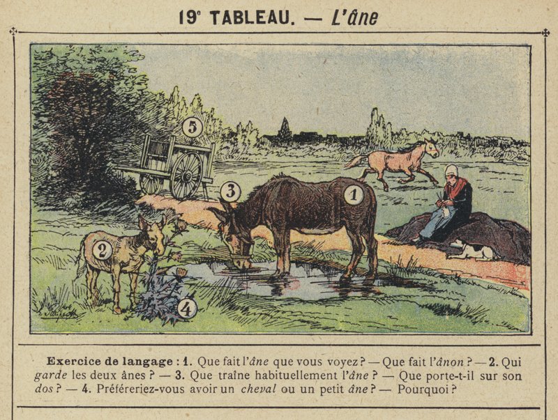 El burro de Gustave Fraipont