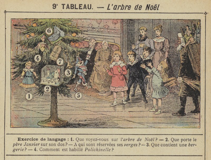 El árbol de Navidad de Gustave Fraipont