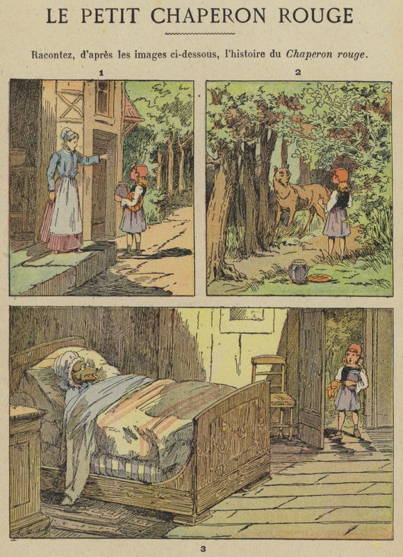 Caperucita Roja de Gustave Fraipont