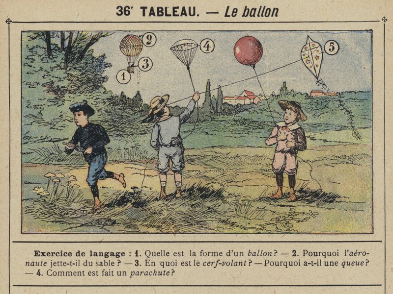 El globo de Gustave Fraipont