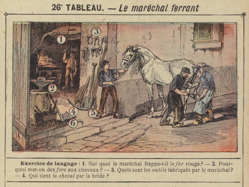 El herrero de Gustave Fraipont