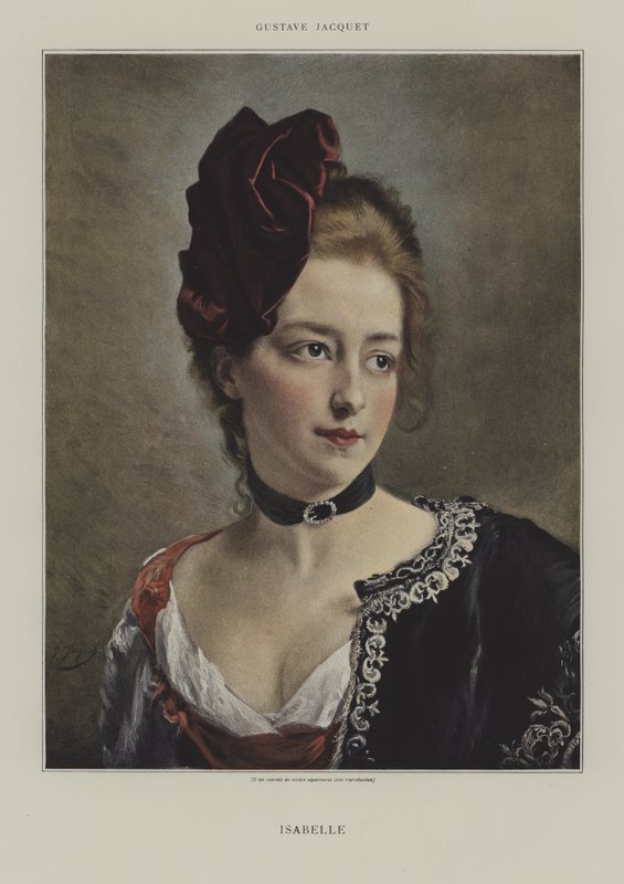 Isabelle de Gustave Jacquet