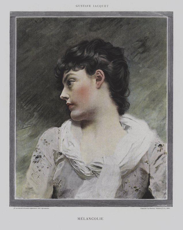 Mélancolie de Gustave Jacquet
