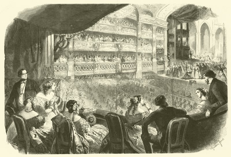 Una gala en la ópera de Gustave Janet