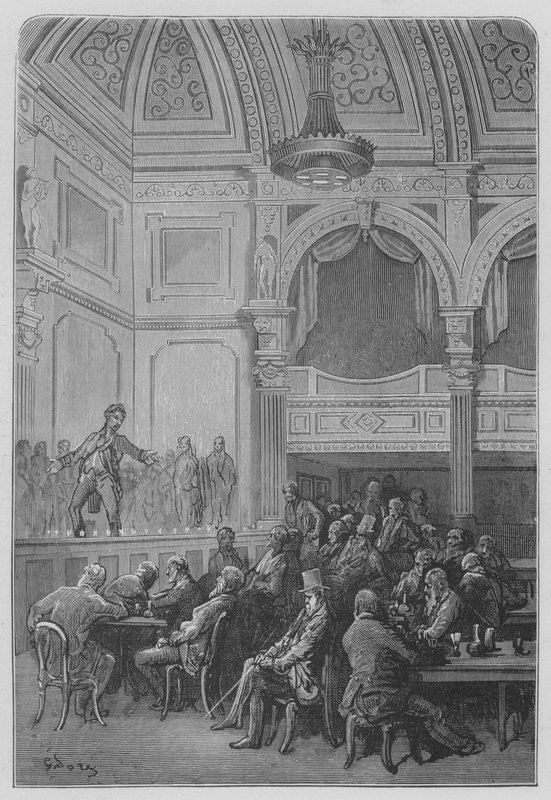 Café-Concierto de Gustave after Dore