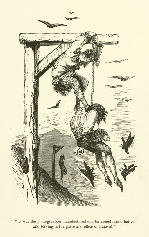 Ilustración para las obras de Rabelais de Gustave after Dore