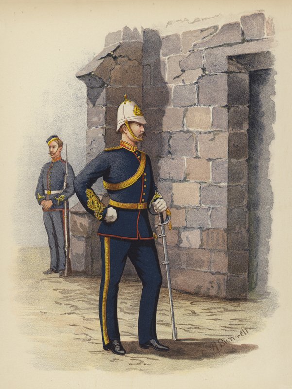 Artillería de la Guarnición de Halifax de H. Bunnett