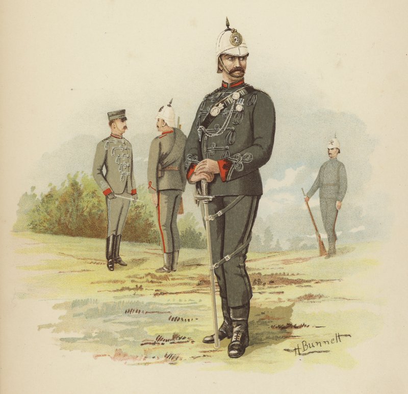 El 2º Rifles de la Reina (Canadá) de H. Bunnett