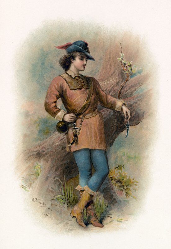 Orlando de Como gustéis de H. Saunders