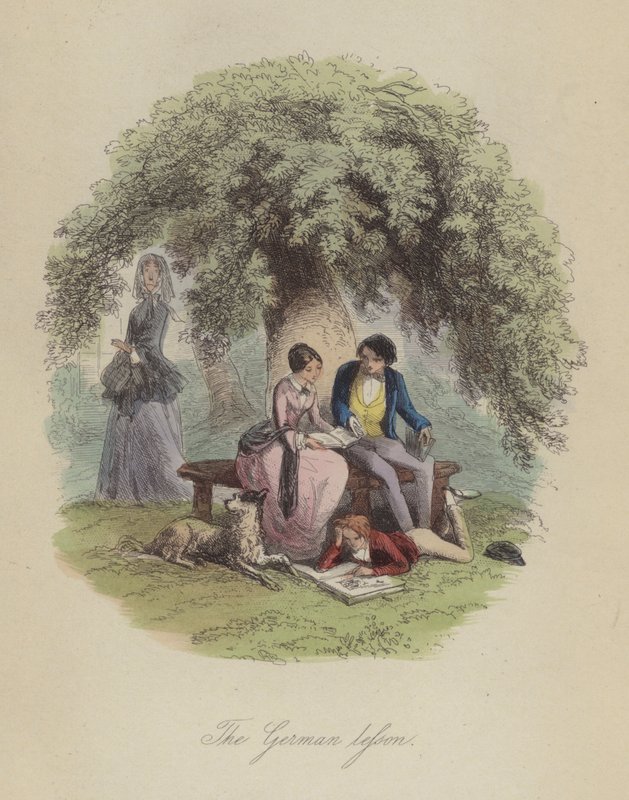 Ilustración para Lewis Arundel o El ferrocarril de la vida de Frank E Smedley de after Hablot Knight Browne